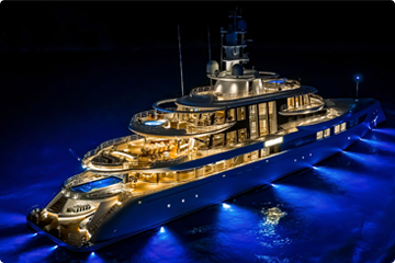 Luxury yachts: charter, acquisition, construction, management