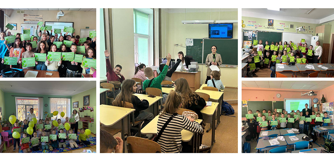 Financial literacy lessons for over 700 children were conducted by OTP BANK employees