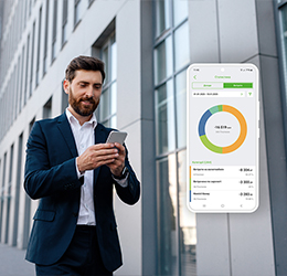 Update of the Click OTPay app for legal entities: statistics on transactions and requests for the currency sale 