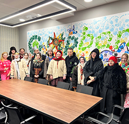 Charity auction at OTP BANK: employees collected a million hryvnias for the Kharkiv Perinatal Center