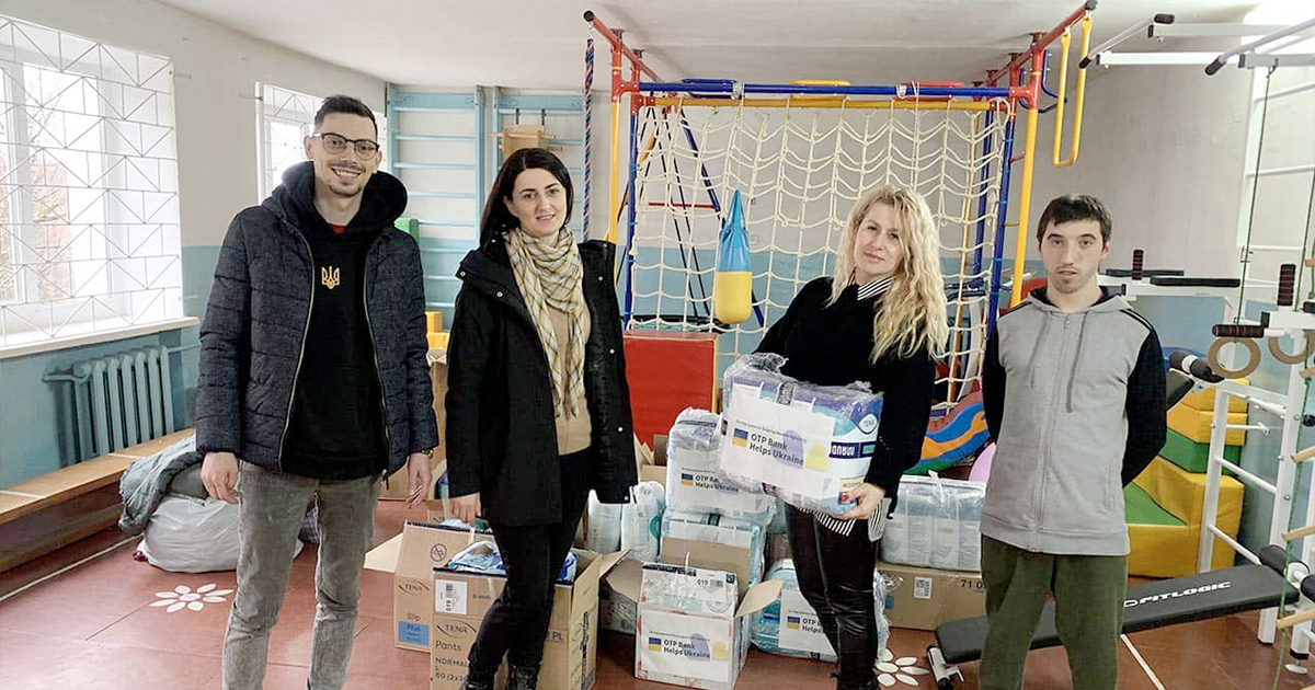 OTP Bank Helps Ukraine provided assistance to Nizhyn Orphanage