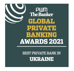 OTP Bank’s Private Banking has been recognized as the best in Ukraine, — rating of the Global Private Banking Awards 2021