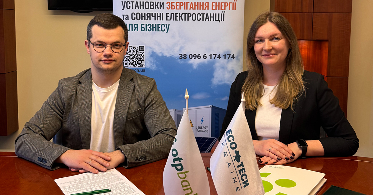 From memorandum to real solutions: OTP BANK and Ecotech Ukraine expand their partnership