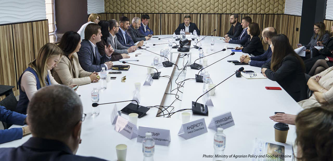 Development of agro-processing and support for small agricultural producers: OTP BANK joined the meeting with minister of agrarian policy and food of Ukraine