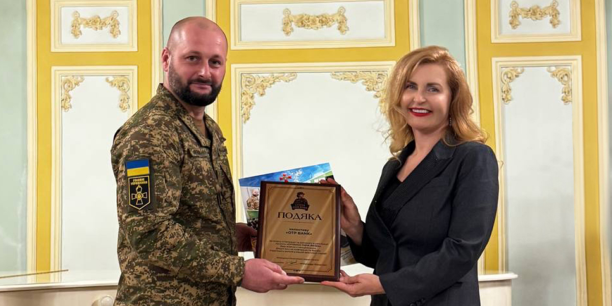 OTP Bank receives recognition from the National Guard of Ukraine for participation in the “Modern Strength of Women” project