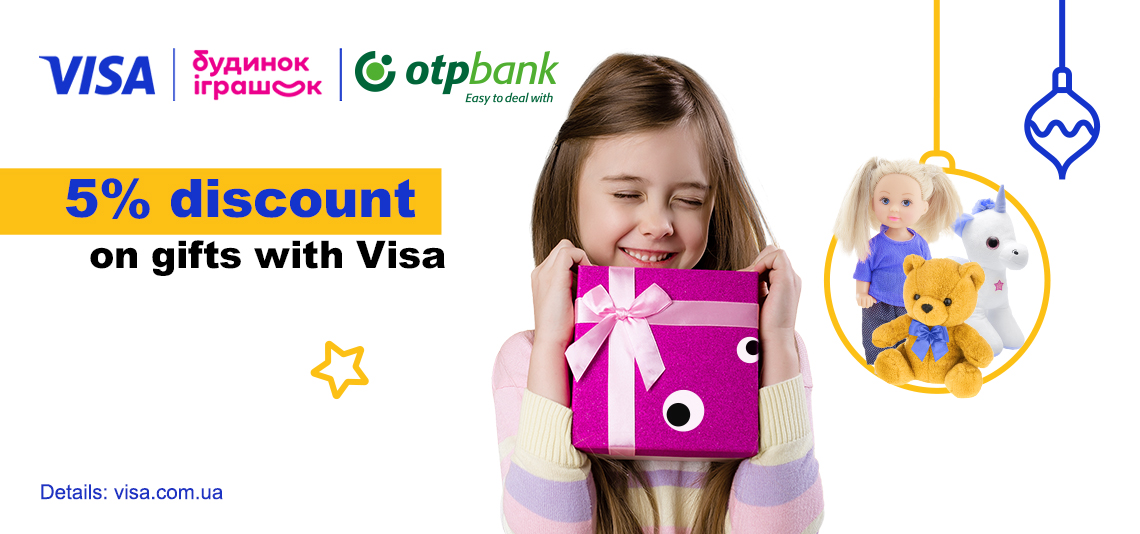 Additional % discount with OTP Bank card from Visa in 