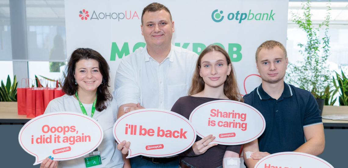 United by a good cause: OTP Bank holds a Corporate Donor Day