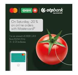 Shop Smart: Get 20% Off Online Orders at Fora with Your OTP Bank Mastercard