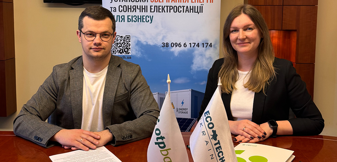 From memorandum to real solutions: OTP BANK and Ecotech Ukraine expand their partnership