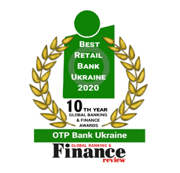 OTP Bank was nominated as a Best Retail Bank Ukraine 2020