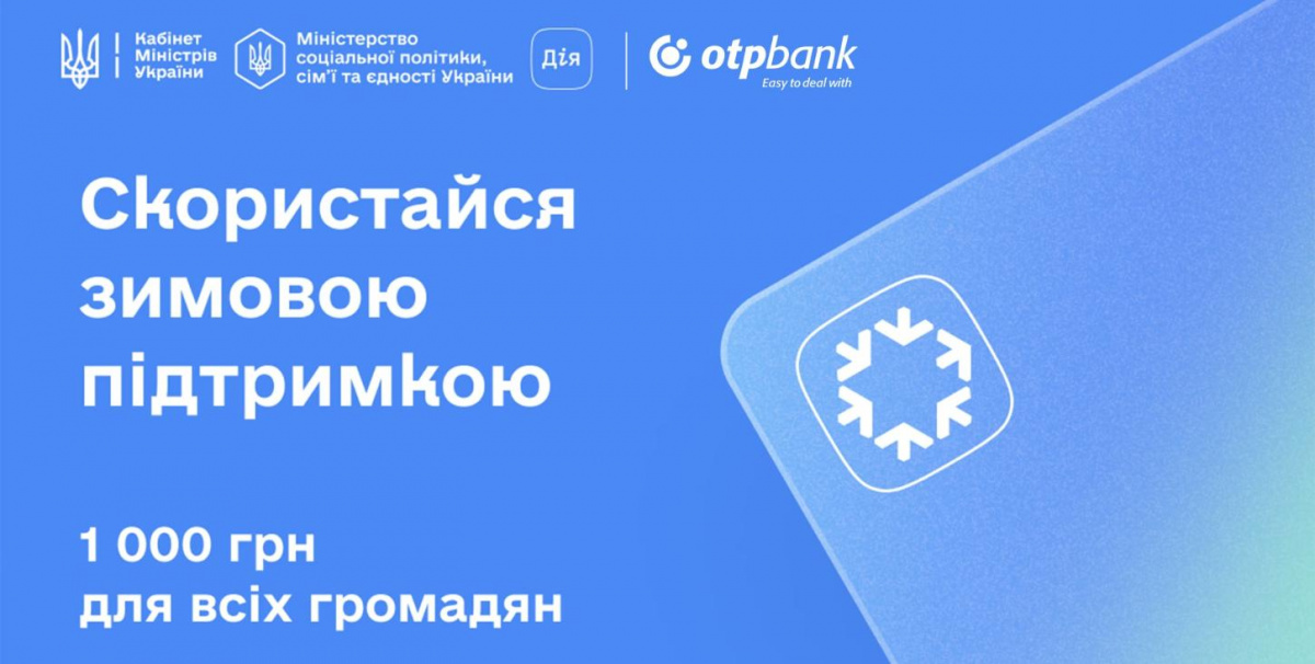 “Winter Support” payments available via OTP BANK