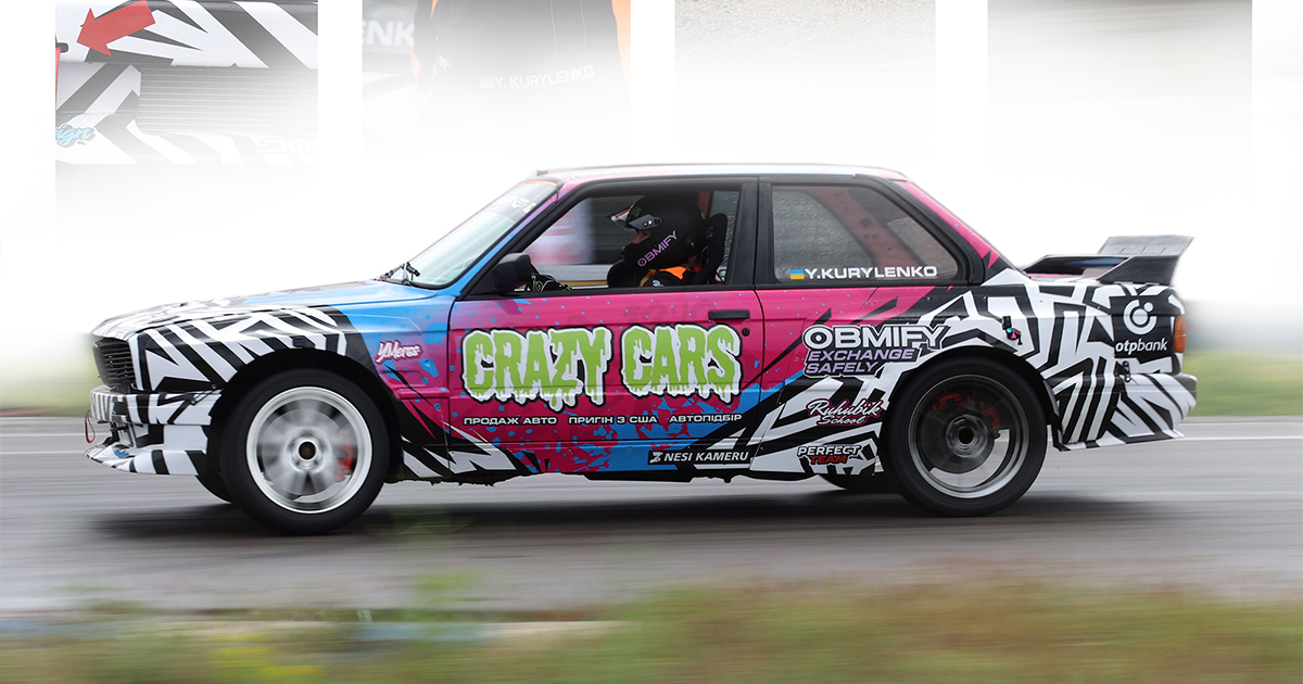 Girl behind the wheel of the legendary BMW E30: OTP BANK supported Kharkiv drift driver in the 2026 season