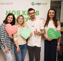 OTP BANK organized corporate blood donation at World Blood Donor Day
