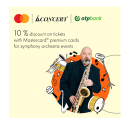 Enjoy symphony orchestra music and save 10% with OTP BANK Premium Mastercard Cards