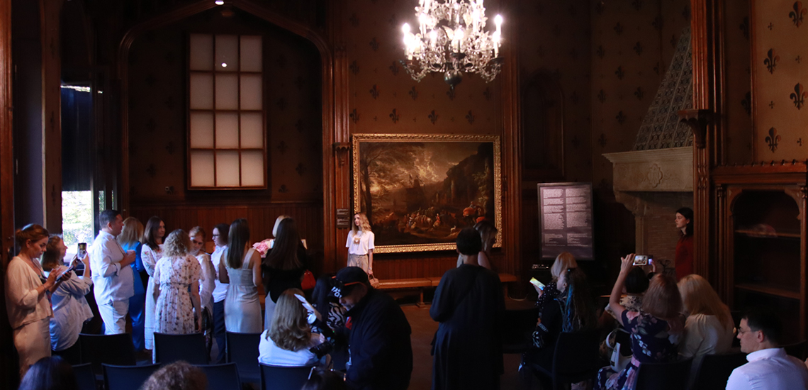 Restored painting by Jan Baptist presented at the Khanenko Museum with the support of OTP Group in Ukraine
