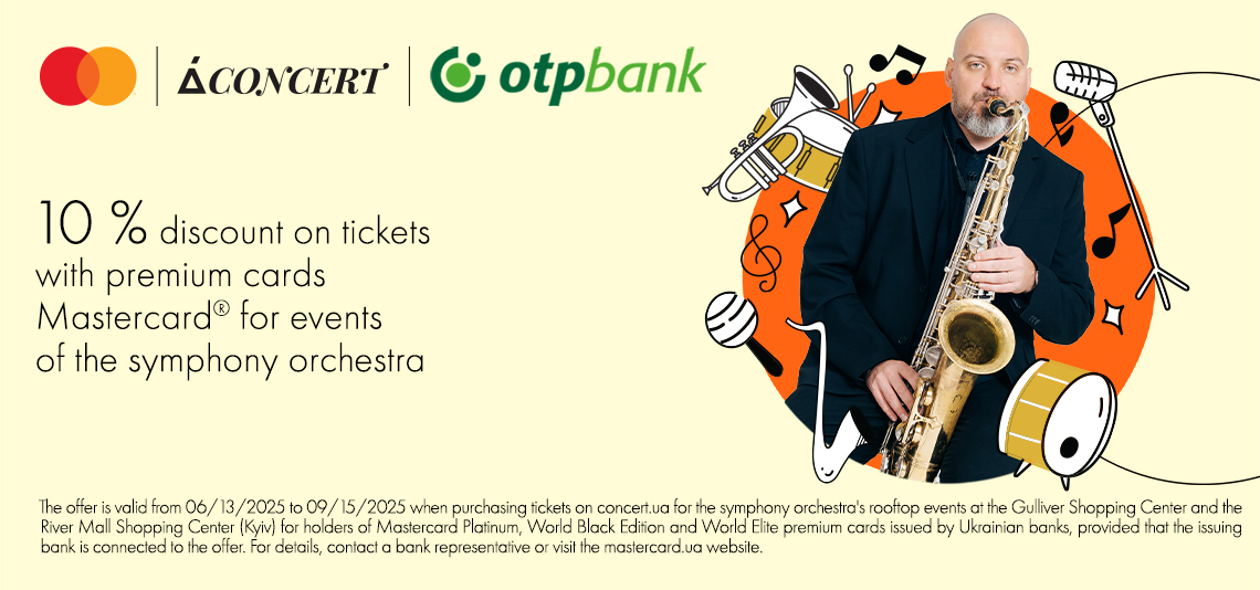 Enjoy symphony orchestra music and save 10% with OTP BANK Premium Mastercard Cards