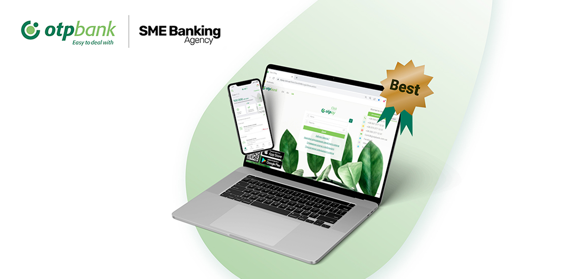 Click OTPay in TOP-3 best internet banking in Ukraine and in TOP-6 best internet banking in the countries of Eastern Europe, the Caucasus and Central Asia