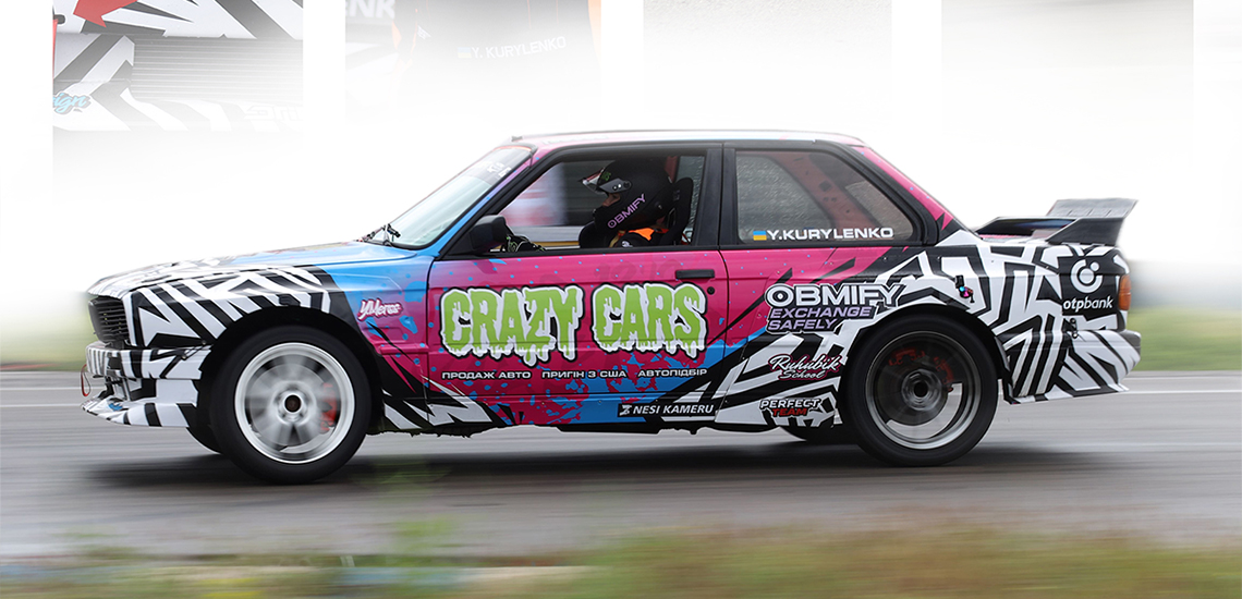 Girl behind the wheel of the legendary BMW E30: OTP BANK supported Kharkiv drift driver in the 2026 season
