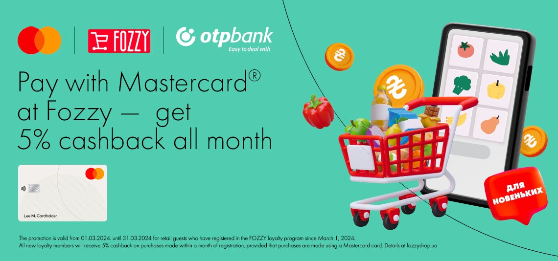 Spring begins with a special offer from OTP Bank, Mastercard and FOZZY!