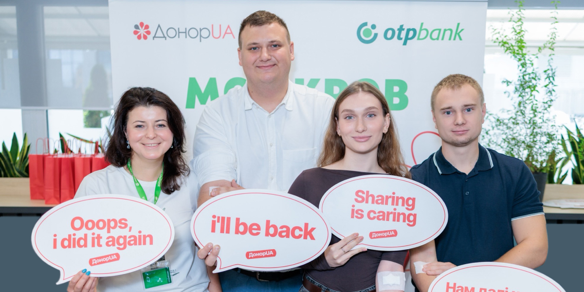 United by a good cause: OTP Bank holds a Corporate Donor Day