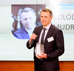 Volodymyr Mudryi honored with the SEED Excellence Award