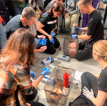 Stopping critical bleeding: OTP BANK employees complete training