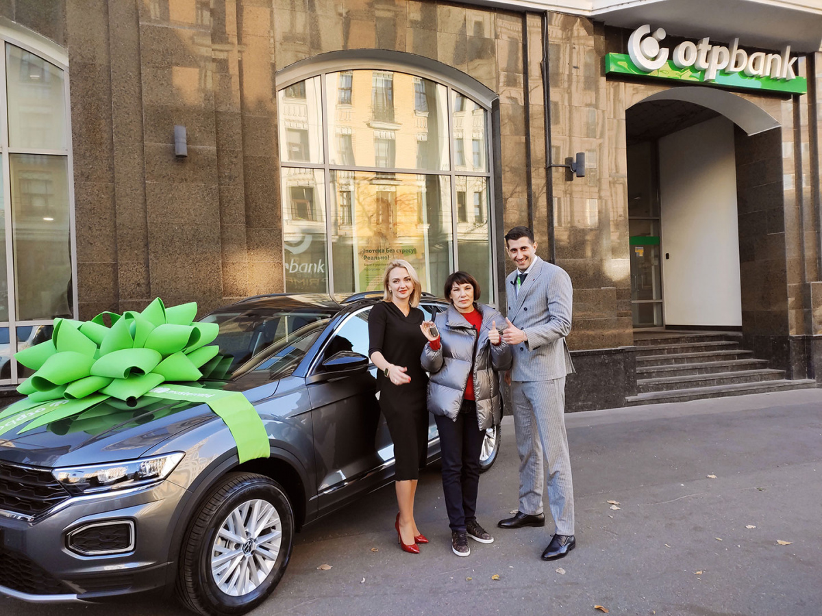 OTP Bank delivered the fourth car in 2021 within the "Avtozabava 3.0" promo
