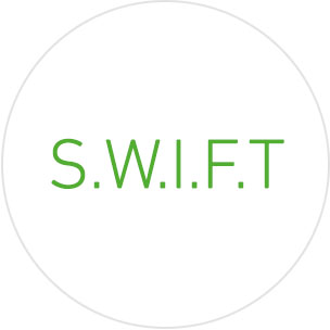 Opening an account receiving S.W.I.F.T. details by your partner